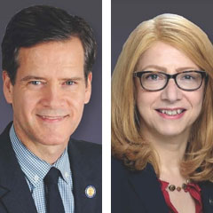 Assemblymember Linda B. Rosenthal and State Senator Brad Hoylman