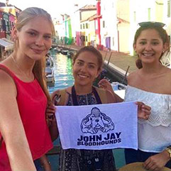 John Jay Students studying abroad