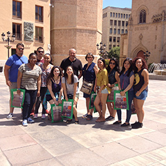 Students in Barcelona