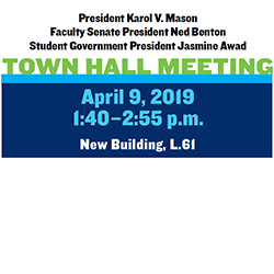 Town Hall Meeting April 9, 2019