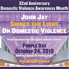 Purple Day October 24, 2019 at John Jay College