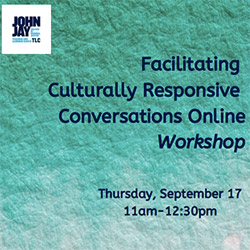 TLC Facilitating Culturally Responsive Conversations Online Workshop