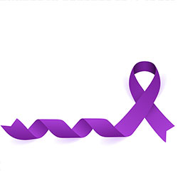 Domestic Violence Purple bow