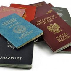 [U.S. Passport Agency Information Table