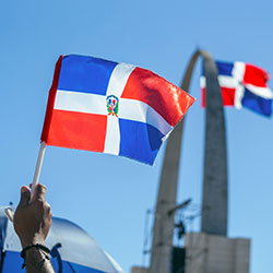 Dominican Republic flags