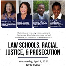 Law Schools, Racial Justice, and Prosecution