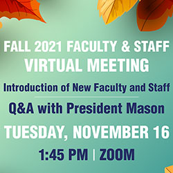 Fall 2021  Faculty and Staff Meeting
